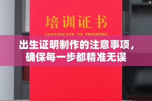 灵川出生证明制作的注意事项，确保每一步都精准无误